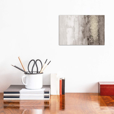 Glitter Rain I by Jennifer Goldberger - Painting