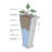 Takeia Tall Self-Watering Planter-747846571