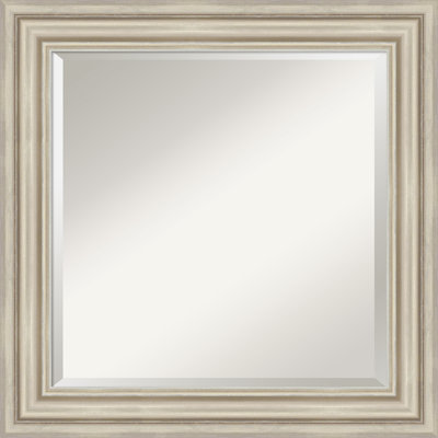 Sierra Beveled Wood Framed Wall Mirror