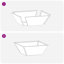 Garden Planter Decor Metal Trapezoidal Outdoor Modern Terrace Holder-2012288547-2012288574