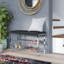 Faux Leather Upholstered Storage Bench-21924935