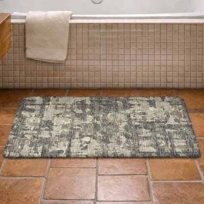 Tapis à motif écossais de qualité supérieure lavable à la machine ADS76
