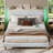Abe Upholstered Platform Bed Frame with Storage Headboard and LED Lighting-999693863-978940314