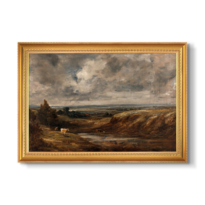 Hampstead Heath, 1825 - John Constable - Toile encadrée sur mesure