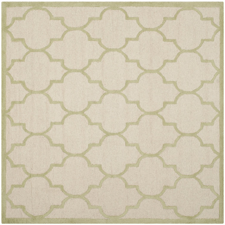 Sanyla Hand Tufted Wool Geometric Rug