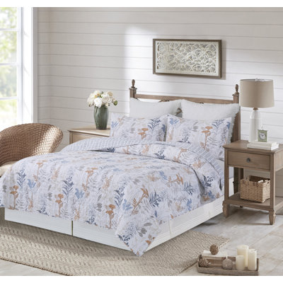 Lina Cotton Reversible Quilt Set