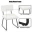 Chaise d'appoint rembourrée en velours Nikitia-515227052