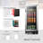 15" 76 Cans Built-in Beverage Refrigerator