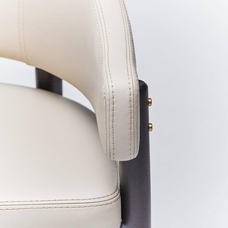 Cheshire Leather Arm Chair, Coffee