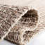 Tapis beige en jute touffeté à la main Carle-856423361