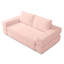 Canapé-lit convertible de 81 po, canapé-lit pliant 3 en 1 avec velours côtelé et coussins, causeuse multifonctionnelle pour le salon et la chambre à coucher-130073712