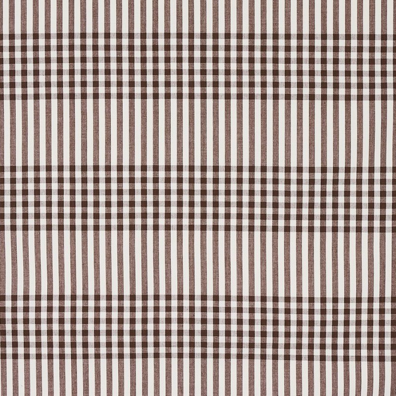 Bergen Plaid Fabric, Brown