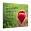 Rend Your Hearts And Not Your Garments Joel 2:13 - Wrapped Canvas Print-1126781115