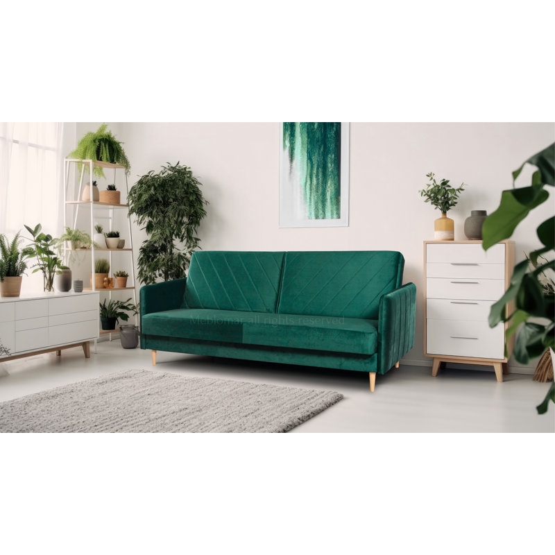 Cooperton Sofa Bed, Dark Green