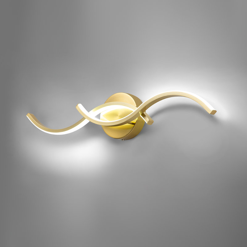 Brolin 2 - Light Dimmable LED Vanity Light, Gold, 6000K