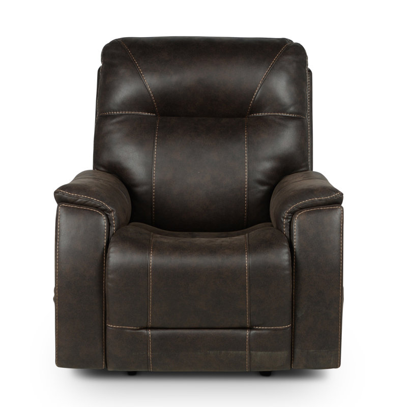 Fauteuil inclinable standard de 42 po de largeur Aveneil, Brun foncé