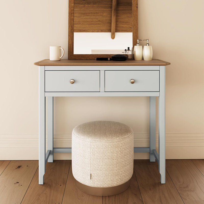 Clary 2 Drawer Dressing Table, Ivory