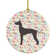 The Holiday Aisle® Ceramic Animals Hanging Figurine Ornament | Wayfair