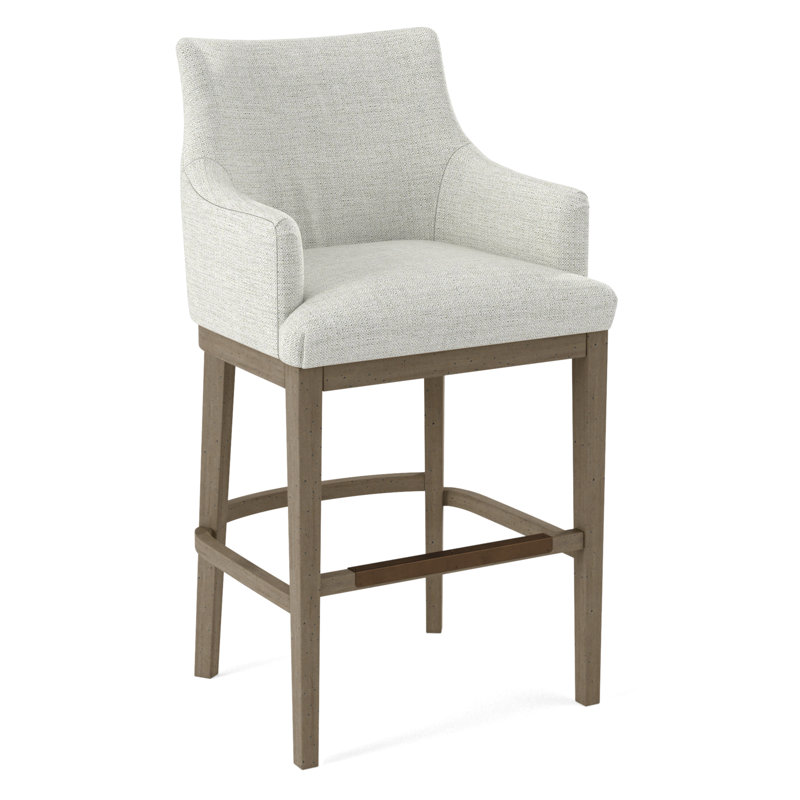 Upholstered Stool, 61703-88, Black