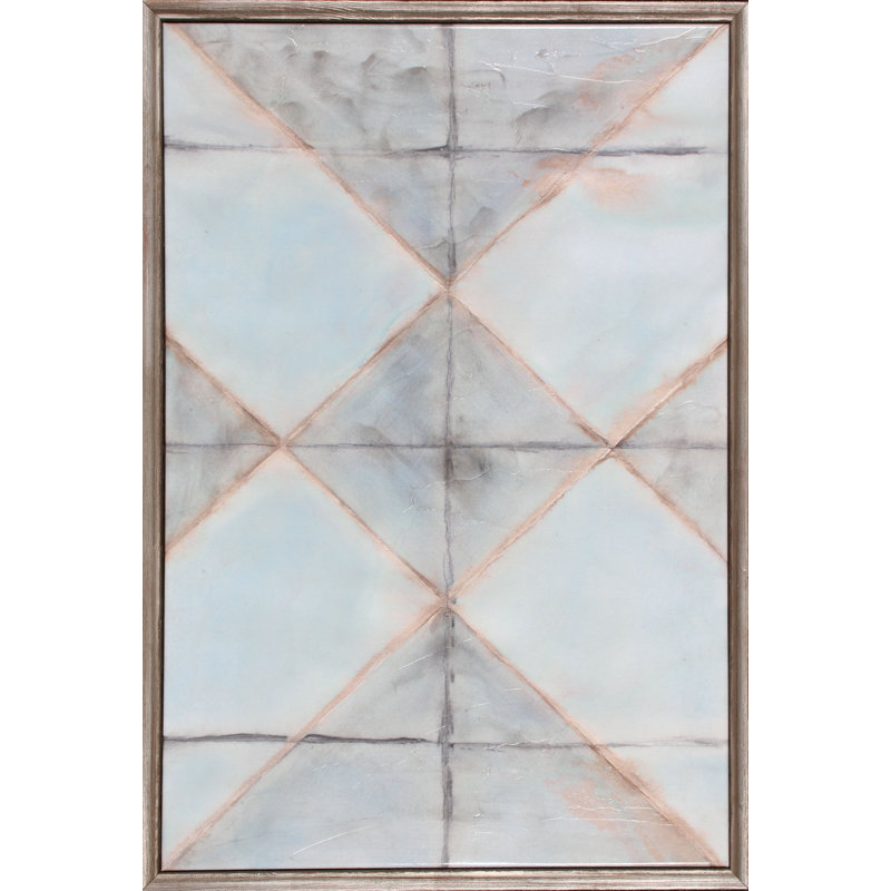 « prism glass i », impression sur toile encadrée