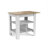 Kitchen Island, Pompeya, White, Width X 40