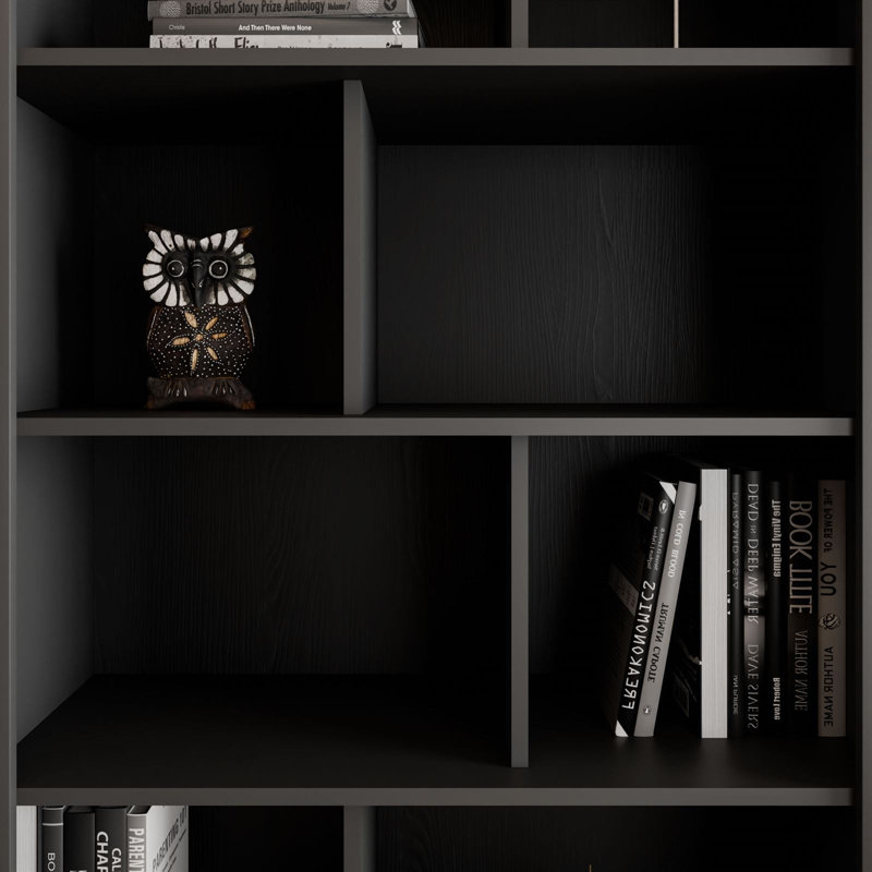 193.8cm H x 88cm W Bookcase, Black