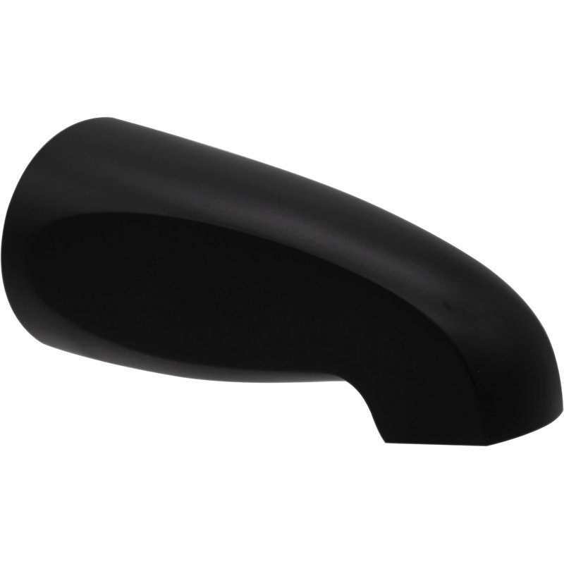Standard 5-1/2 Inch Bathtub Spout, Matte Black