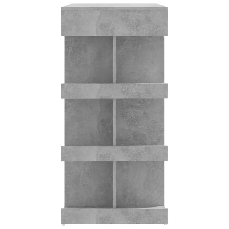 George Bar Table, Concrete Grey