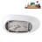 59" Streamline Soaking Glossy White Freestanding Tub and Tray With Internal Drain-101413121