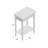 22 " W Open Shelf Nightstand-2038183816