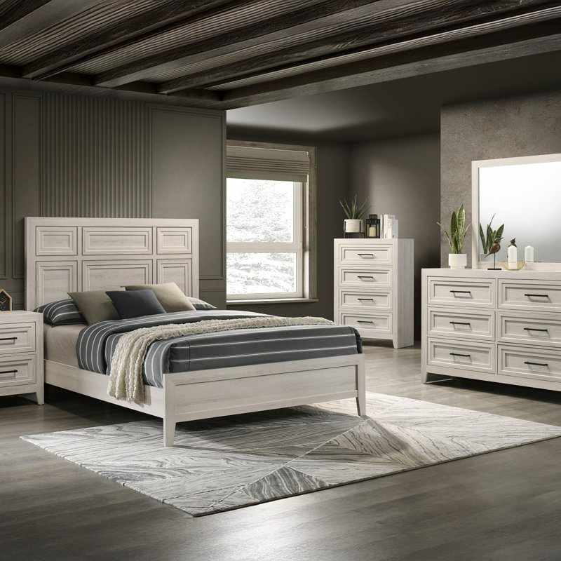Commode contemporaine à 6 tiroirs 1Pc