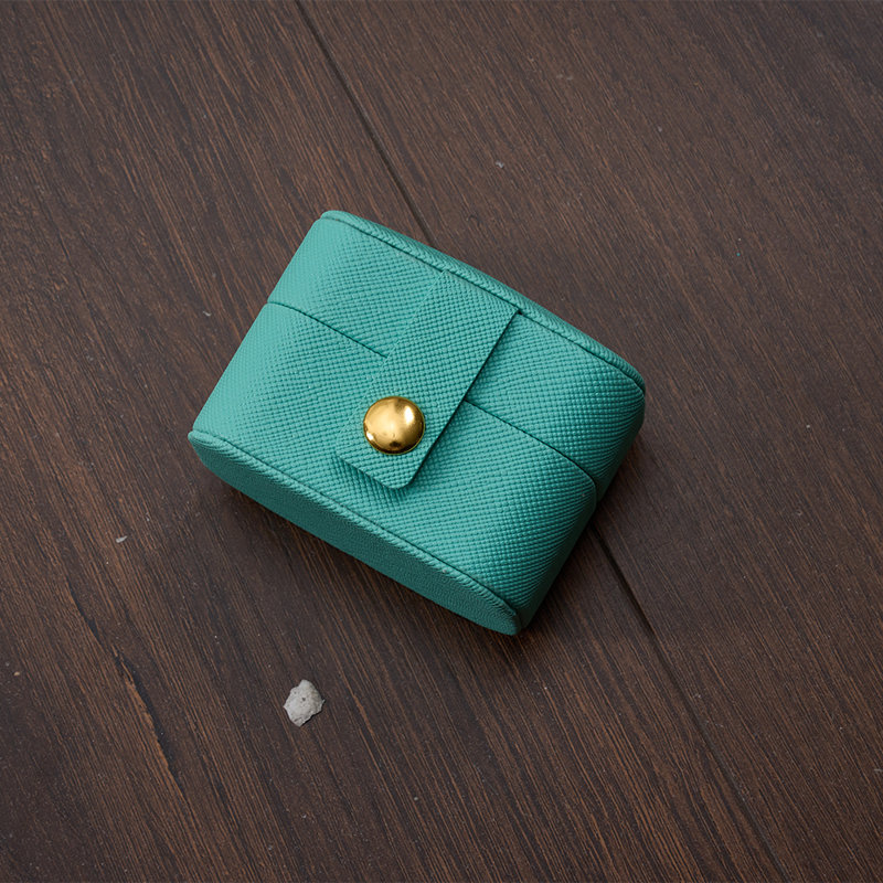 Jewellery Box + Dividers, Green