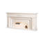 Foyer de meuble télé en bois massif beige-124424551