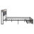 Size Metal Platform Bed Frame With Upholstery Storage Function Headboard And USB LINER And Footboard With Drawers, No Box Spring Needed, Large Under Bed Storage, Easy Assemble