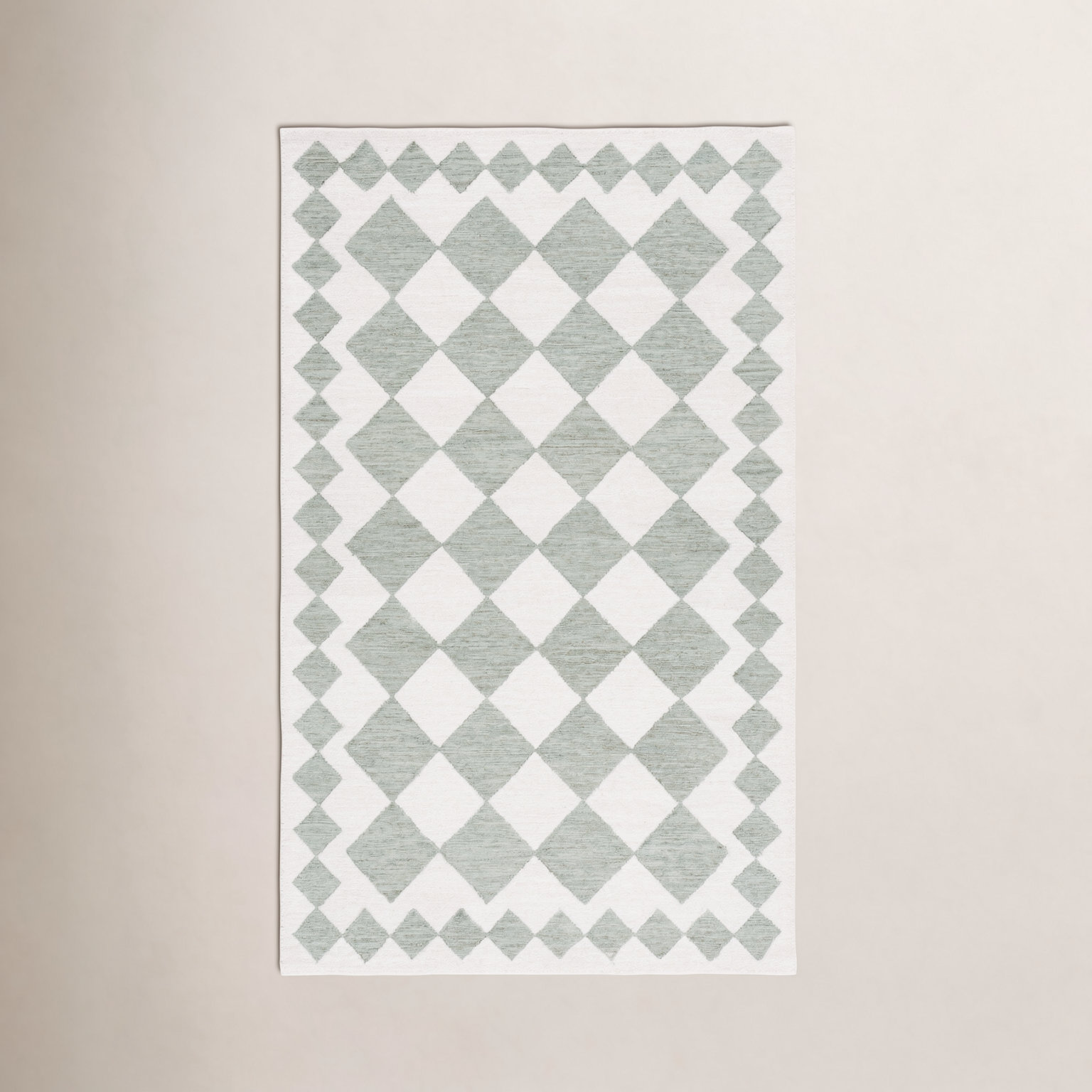 Claude Hand-Woven Geometric Rug, Rectangle 5' x 8'