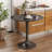 Round Table,  Dining Table, MDF Top And Steel Base Tulip Round Kitchen Table, Mid Century Coffee Table