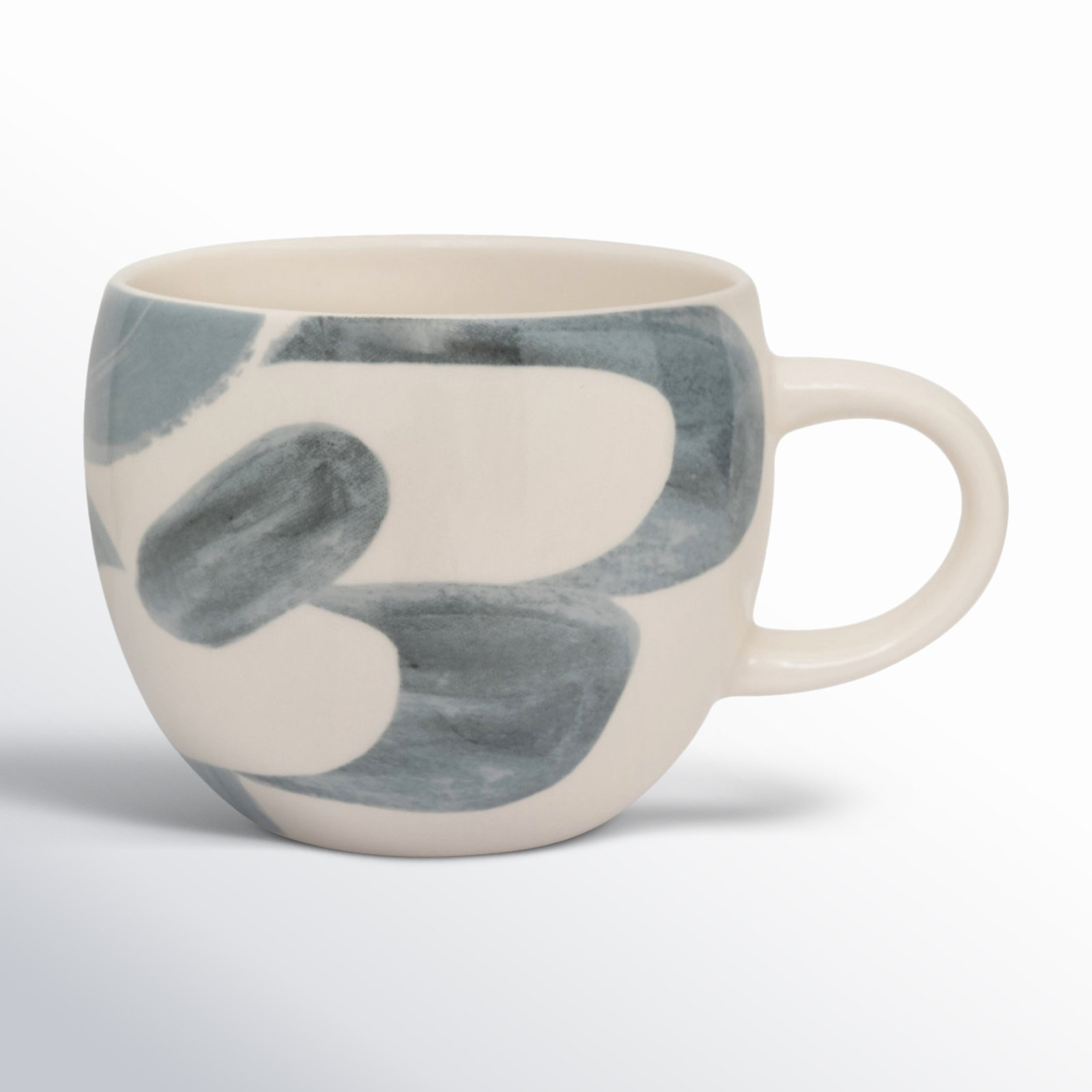 Stoneware Teacup, Slate