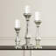 Glass Tabletop Candlestick