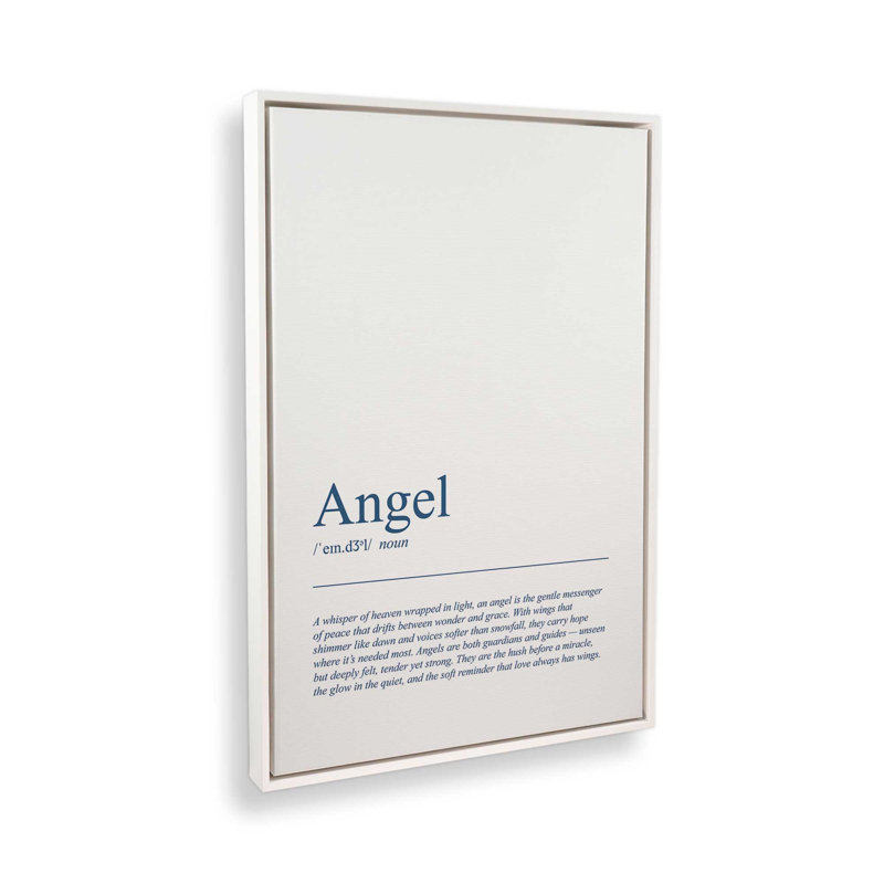 Reproduction d'art sur toile The Grace of Angels, H 12,75 po x l 8,75 po, Érable américain