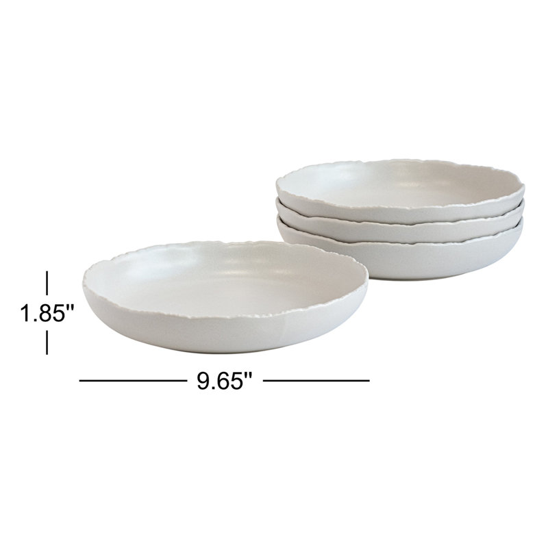 Rubin 36 oz. Bol à pâtes, Beige