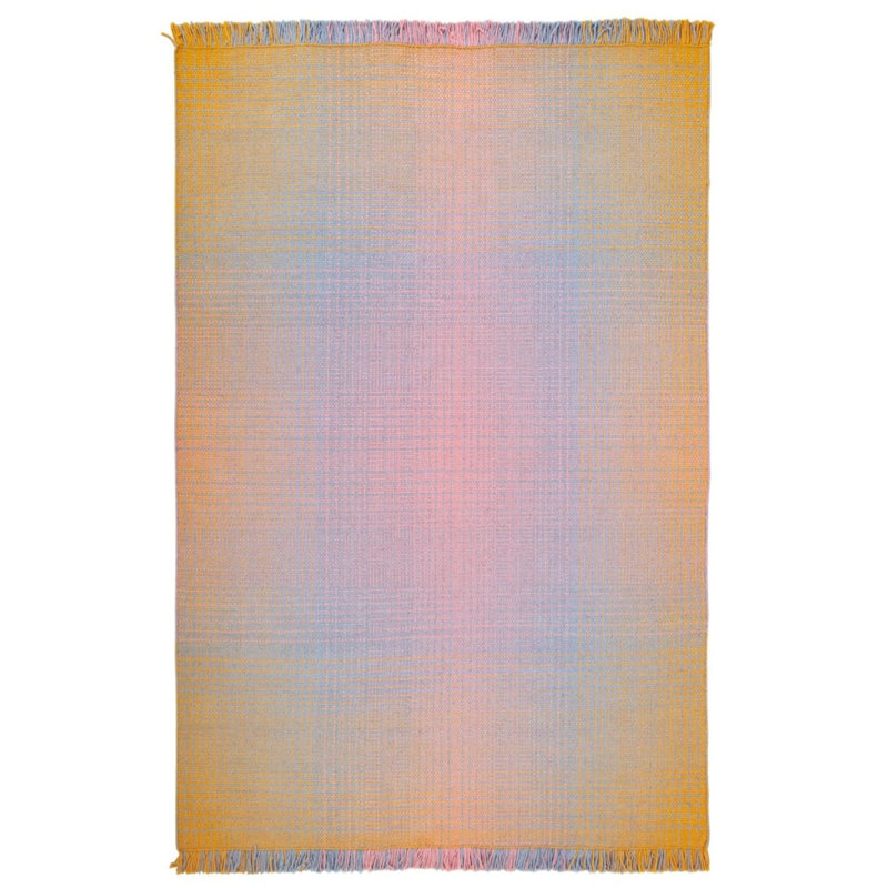 Horseshoes Indoor Outdoor Rug, Rectangle 6' x 9'