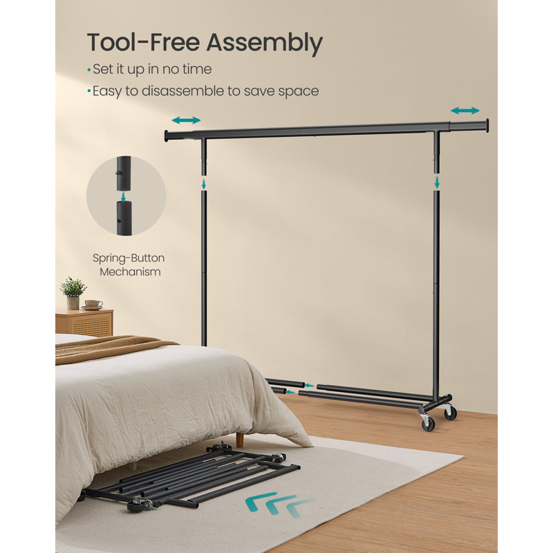 Anikia 160 cm W Hall Tree, Black