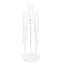 H Tabletop Candelabra Holder with Candle Included-1416011741