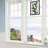 10"H Happy Hummingbird Stained Glass Window Panel