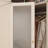 35.4 " W Glass Entry Hall Wardrobe