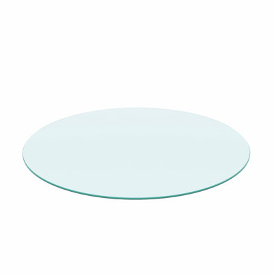 Round Tempered Glass Table Top (table Top Only)