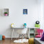 «I Love You Moon and Back Rocket Ship», art mural sur toile-781660479-784112961