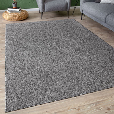 Flex Collection Solid Colour Machine Tufted Area Rug