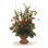 Magnolias and Foliage Mixed Floral Arrangement in Pot