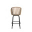 Set Of 2 Outdoor Bar Stools, 2-Piece Patio Bar Stools With Armrests-378695331